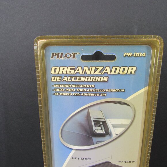 Vintage Pilot PR-004 Hidden Organizer For Car Felt Lined 3M Adhesive Mount - Picture 7 of 8